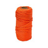 Паракорд с сердечником (3 нити) d2мм оранжевый 50м