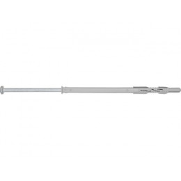 Дюбель рамный(фасадный) 10х200 мм нейлон, потай, с шурупом (50 шт в уп.)