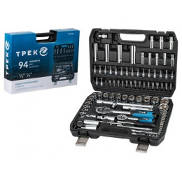 Набор головок и бит 94пр. ТРЕК
