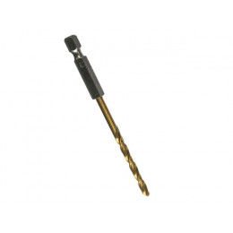 Сверло по металлу 4х100 мм, хвостовик 1/4". HSS-TiN Makita D-14940