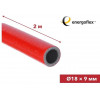 Теплоизоляция для труб ENERGOFLEX SUPER PROTECT красная 18/9-2м