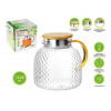 Чайник заварочный, стеклянный, 1300 мл, BAMBOO, PERFECTO LINEA
