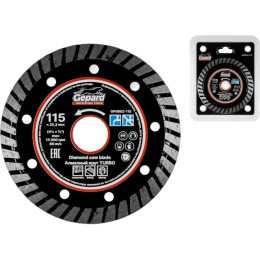 Алмазный круг 115х22 мм универс. Turbo GEPARD