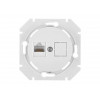 Розетка 1-ая компьютерная (скрытая) белая, Прованс, Bylectrica