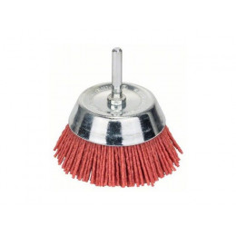 Щетка д/дрели "чашка" нейлон. 75мм BOSCH