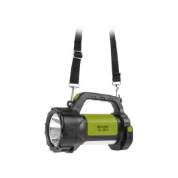 Фонарь светодиодный аккум. 3Вт+3Вт (зел.) ЮПИТЕР