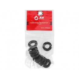 Прокладка резиновая для смесителя 3/4", (10 шт. инд. упак.), AV Engineering