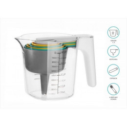 Набор мерных емкостей из 9 предметов