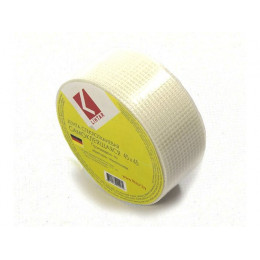 Лента стеклотканевая (серпянка) 45ммх45м самокл.