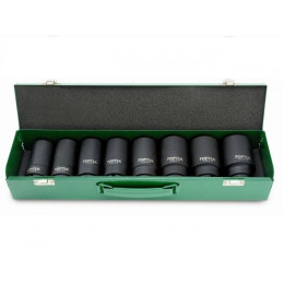 Набор головок ударн. 3/4" 26-38мм 6гр. 8шт глуб. TOPTUL