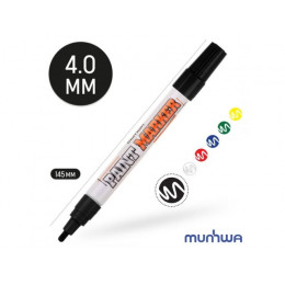 Маркер-краска промышленный черный MUNHWA INDUSTRIAL