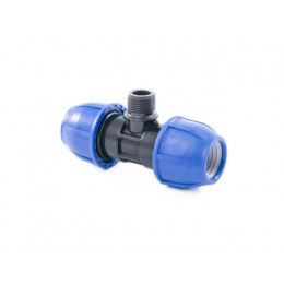 Тройник ПЭ 20 х 1/2" нар., РТП