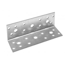 Уголок крепежный равносторонний 120х40х40 мм KUR белый цинк STARFIX