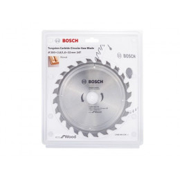 Диск пильный 200х32 мм 24 зуб. по дереву ECO WOOD BOSCH