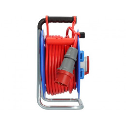 Удлинитель на катушке 25м IP44 (2роз.+1 на 400В cо штекером, с/з) Garant Brennenstuhl