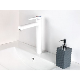 Смеситель для умывальника (Lt) D35, серия Lotus белый, a-five