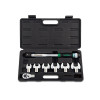 Ключ динамометрич. 10-80 Н/м 1/2" + рожковые насадки 17-29мм TOPTUL