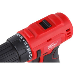 Аккум. дрель-шуруповерт WORTEX BD 1220-1 DLi в чем. БЕСЩЕТ, 12 В, 40 Н*м, 2х1.5 Ач, БЗП 10 мм