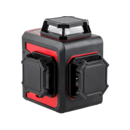 Нивелир лазерный линейный WORTEX LX LL 0330-2 (3х360°, до 25 м, +/- 0.3 мм/м, зеленый)