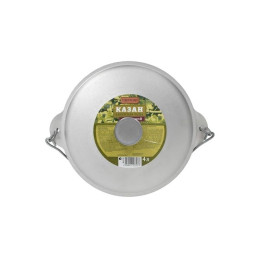 Казан алюминиевый литой с крышкой, 4 л., BOYSCOUT