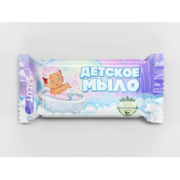 Мыло туалетное ДЕТСКОЕ 100 г, в цв. обертке