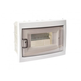 Бокс пласт. 8 модулей скрытый с крышкой IP 20, BYLECTRICA