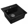 Мойка кухонная из искусственного камня STAR черный 510х505 мм, AV Engineering