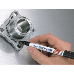 Маркер промышл. перманентный на основе жидк. краски MARKAL PAINT-RITER FINE ЧЕРНЫЙ