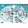 Аккум. дрель-шуруповерт MAKITA LXT DDF 485 Z + MAKPAC