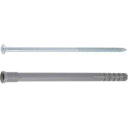 Дюбель-гвоздь 10х140 мм полипропилен потай (15 шт в пласт. конт.) STARFIX