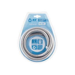 Шланг душевой, SUS/EPDM, 1/2" г-г 150-200 см, мат., AV Engineering