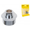 Ниппель ред. 1" нар. х 1/2" нар. ХРОМ, AV Engineering (инд. упак.)