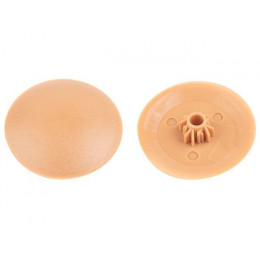 Заглушка для самореза PH2, декоративная бук (1000 шт в пакете) STARFIX