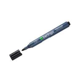 Маркер промышл. перманентный черный BERLINGO MULTILINE PE300