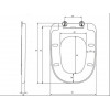 Сиденье для унитаза AV Engineering, ALCA Plus
