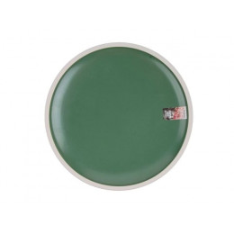 Тарелка десертная керамическая, 21 см, серия ASIAN, зеленая, PERFECTO LINEA