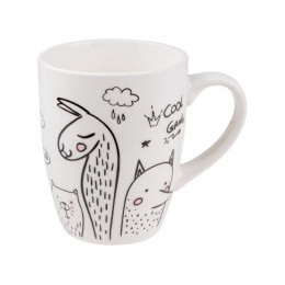 Кружка керамическая, 360 мл., FUNNY ANIMALS-1, PERFECTO LINEA