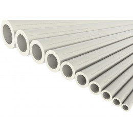 Труба ПП 25x4,2 SDR6/S2,5, PN20 сер. 2м, FV Plast