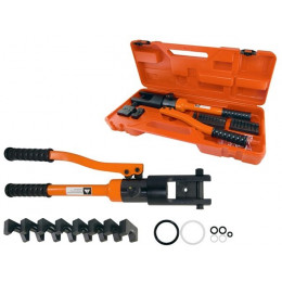 Пресс клещи гидравлические ПГРс-120 с набором матриц (10-120мм2), 8 штук, МастерЭлектрик  TDM