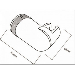 Держатель для душевой лейки AVSSS-053 AV Engineering