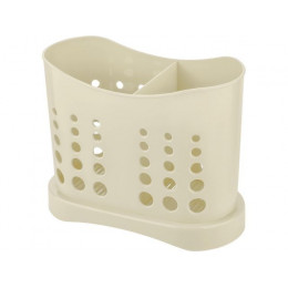 Сушилка для столовых приборов, Stockholm, 168х84х133 мм., молочный туман, PLAST TEAM