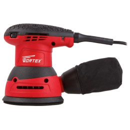 Эксцентриковая шлифмашина WORTEX RS 1235 E в кор. 320 Вт, 125 мм, 6000 - 13000 об/мин