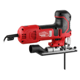 Лобзик электрический WORTEX JS 9008 E в кор. 750 Вт, 800-3000 ход/мин, пропил до 90 мм, грибов. рук.