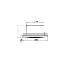 Диффузор Dif 100 ZERNBERG