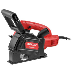 Бороздодел WORTEX WM 1230-1 в кор. 1400 Вт, 125 мм, глубина до 30 мм, конст. эл., плав. пуск