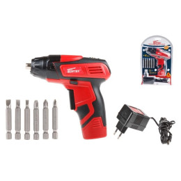 Аккум. шуруповерт WORTEX BS 4536-1 Li в блистере+ набор бит 3.6 В, 3.9 Нм.