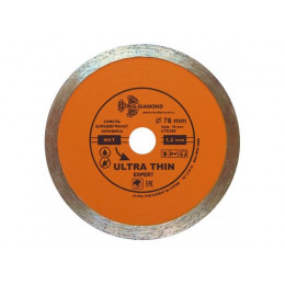 Алмазный круг 76х8х10мм по керамике сплошн.ультратонкий Hot Press