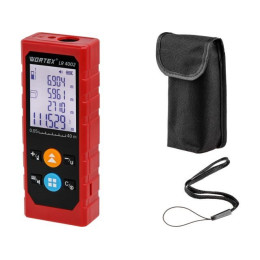 Дальномер лазерный WORTEX LR 4002 в кор., 0,05 – 40, ± 2 мм