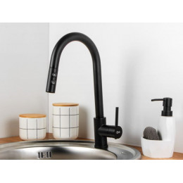 Смеситель для кухни (Lt) D35, серия TRO черный, AV Engineering