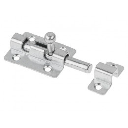 Шпингалет 40 мм, белый цинк STARFIX